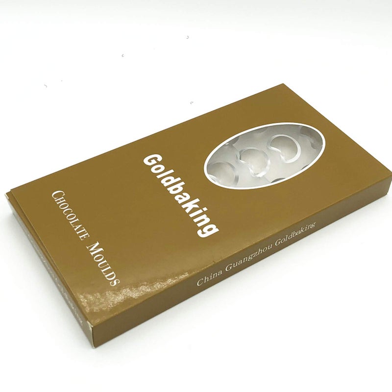 Goldbaking Moon Shaped Polycarbonate Chocolate Mold Hard PC Candy Mold Tray Clear Chocolate Tray - Image 5